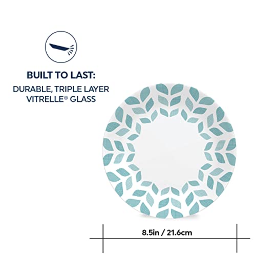 image for Corelle Global Collection Vitrelle 6-Piece Dinner Lunch Set, Triple La