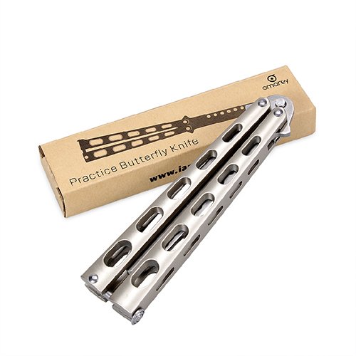 Buy amarey Practice Butterfly Knife Enhanced Butterfly Knife Trainer