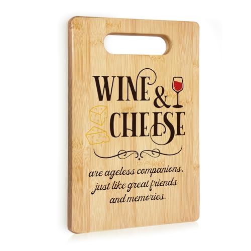 Comparison: Food And Wine Best Cutting Board 9 KAOWT Funny Wine and Cheese Cutting Chopping Boards for Kitchen, Wine Kitchen Decor, Gifts for Wines Cheese Lovers Decorative Cutting Boards for Friends Family Party Hostess