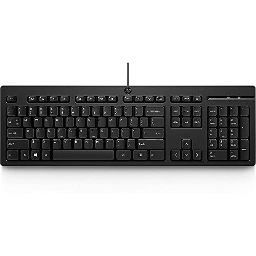 HP Tastiera 125 Wired (QWERTY) inglese