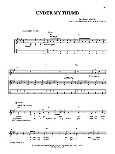 Uke 'an Play the Rolling Stones: Ukulele Tab
