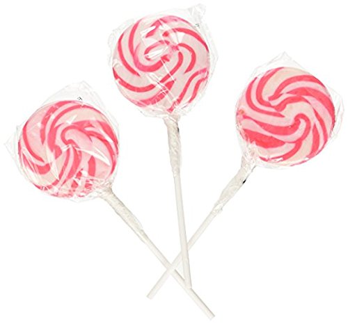Fun Express - Pink Swirl Lollipops (2-Pack of 24)