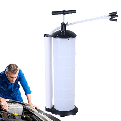 Bomba de transferencia de fluidos automotriz, bomba de fluido | Extractor manual de aceite y agua | Extractor de aceite manual de alta capacidad de 7L, anti-lok para motocicleta de tractor marino auto