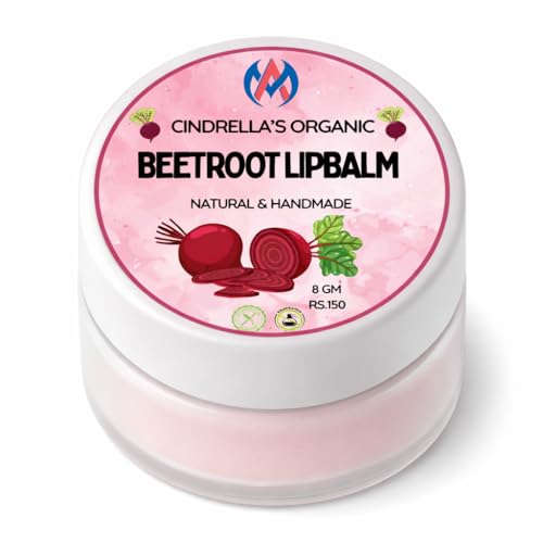 Image of Beetroot Lip Balm for Natural Pink Lips | Hydrating & Moisturizing Lip Care | Repairs Dry & Chapped Lips | Chemical-Free Daily Use Lip Balm for Men & Women