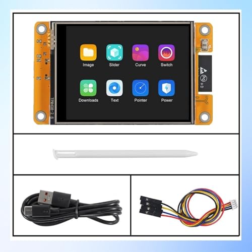 MELIFE 2PCS 2.8" inch ESP32 Display, ESP32 Module ESP32-2432S028R WiFi+BT Dual-core TFT Module ILI9341 Driver for Arduino IoT, ESP32 Development Board 240X320 Smart LCD Display Screen - Image 7