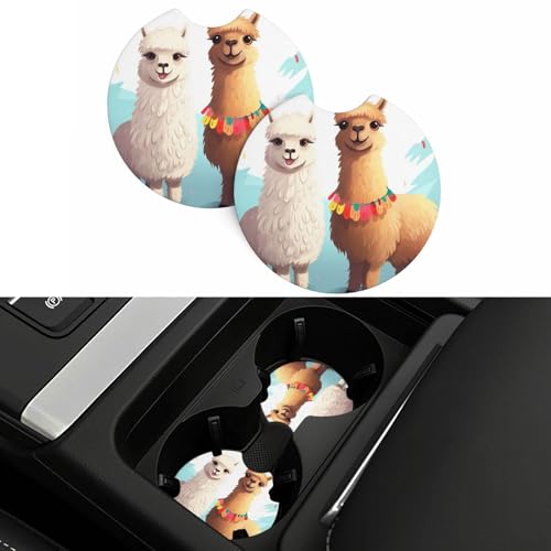 2 Portavasos para Carro de Goma Antideslizante 2.7 Pulgadas miniatura 7