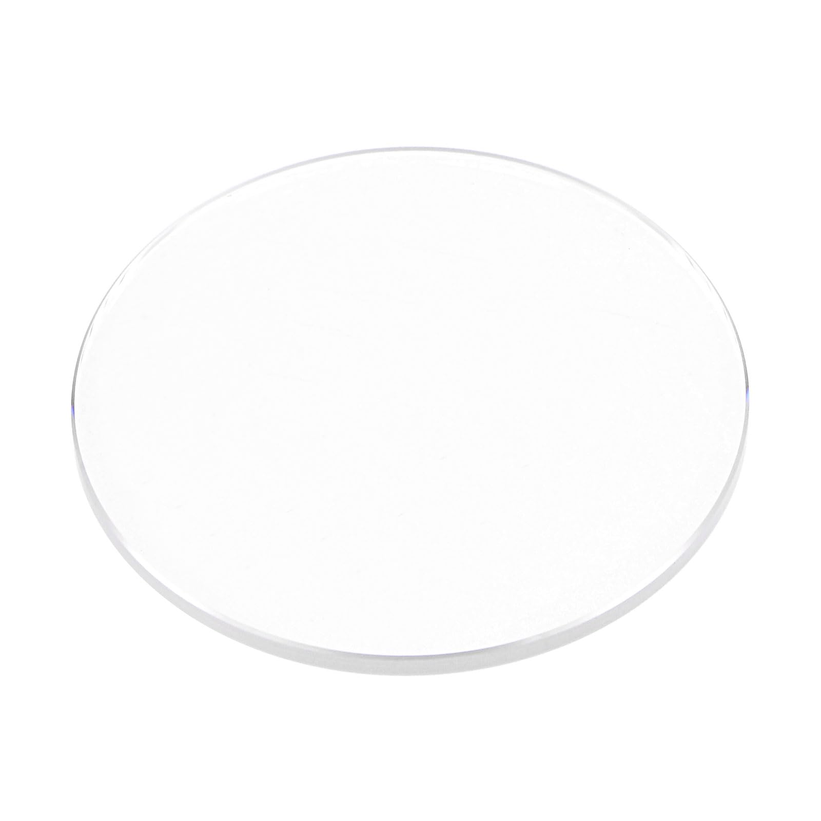 HARFINGTON Watch Crystal Glass Len 31mm Dia 1.5mm Thick Flat Round Clear Sapphire Glasses Watches Face Crystals Lens Replacement for Watchmaker Repair