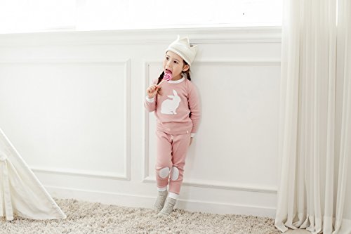 Vaenait Baby Kids Girls Sleepwear Pajama 2Pcs Set Bono Rabbit 2T/S #TOP3