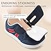 Toddler Wide Toe Box Shoes Boys Barefoot Shoes Boy Sneakers Kids Tennis Shoes Preschool Non Slip Lightweight Comfortable First Walking Running Outdoor Activities Navy Toddler Size 7