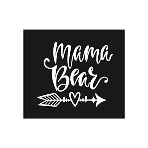 Baby Tee Time Mama Bear Iron-On Transfer Cover