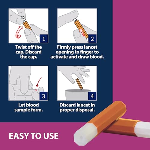 TRUEplus® 28g Safety Lancets 100ct - Thumbnail 4