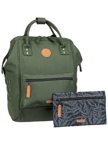 CABAIA sac à dos ordinateur portable Adventurer 18L vert foncé Coromandel loisirs