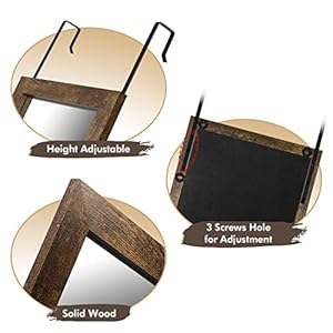 Sunixwoodfulllengthmirror48x14wallmirrorwithwoodframefulllengthdoormirrorhangingmirrorbodymirrorforbedroomrusticframe Urban Country Home Decor Sunix wood full length mirror 48 x 14 wall mirror with wood frame full length door mirror hanging mirror body mirror for bedroom rustic frame urban country home decor