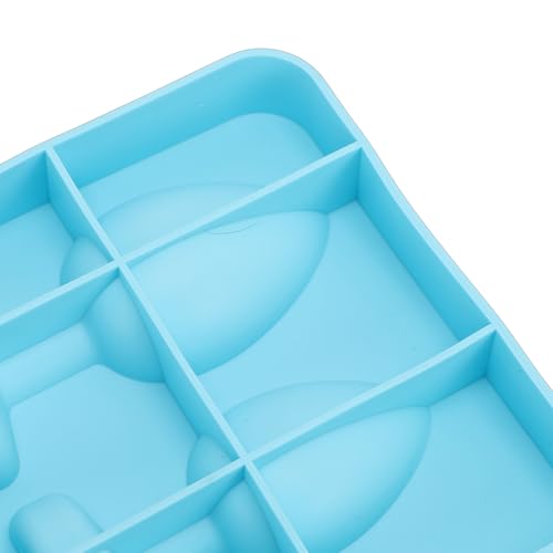 Molde para cubos de hielo de silicona con tapa miniatura 6