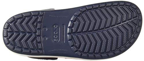 Image of Crocs Unisex-Adult Crocband Clog-M7W9 (11016-462) Navy /White