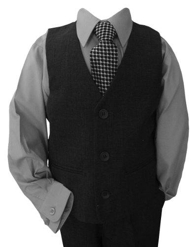 Johnnie Lene Jl4086 Gray Color Suit Set For Boys Baby To Teen (16) #TOP1