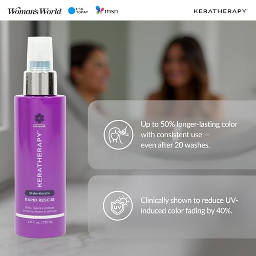 KERATHERAPY Spray Brillo y Protección Térmica 125 ml miniatura 6
