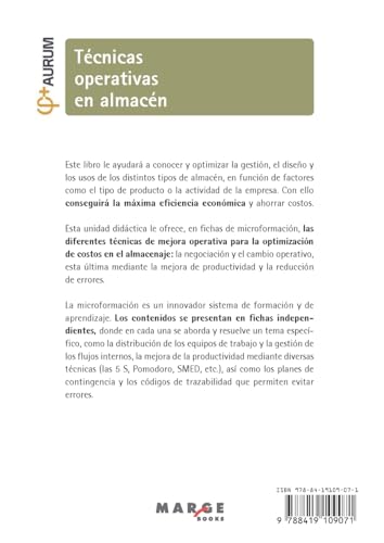 Técnicas operativas en almacén: 0