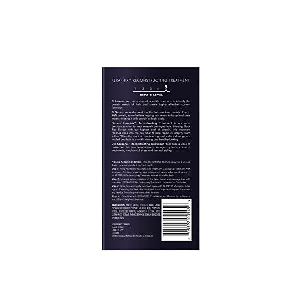 Nexxus Keraphix Gel Treatment, for Damaged Hair 0.67 oz, 2 count