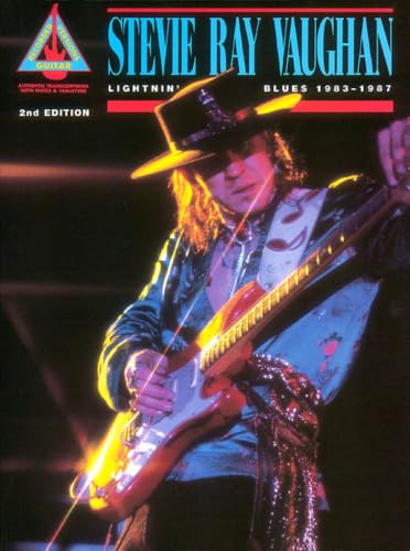 Stevie Ray Vaughan - Lightnin Blues 1983-1987 (2nd Edition) | Guitar Recorded Version TAB Sheet Music with Note for Note Transcriptions | Blues Rock Guitar Solos Riffs and Rhythm Parts Songbook