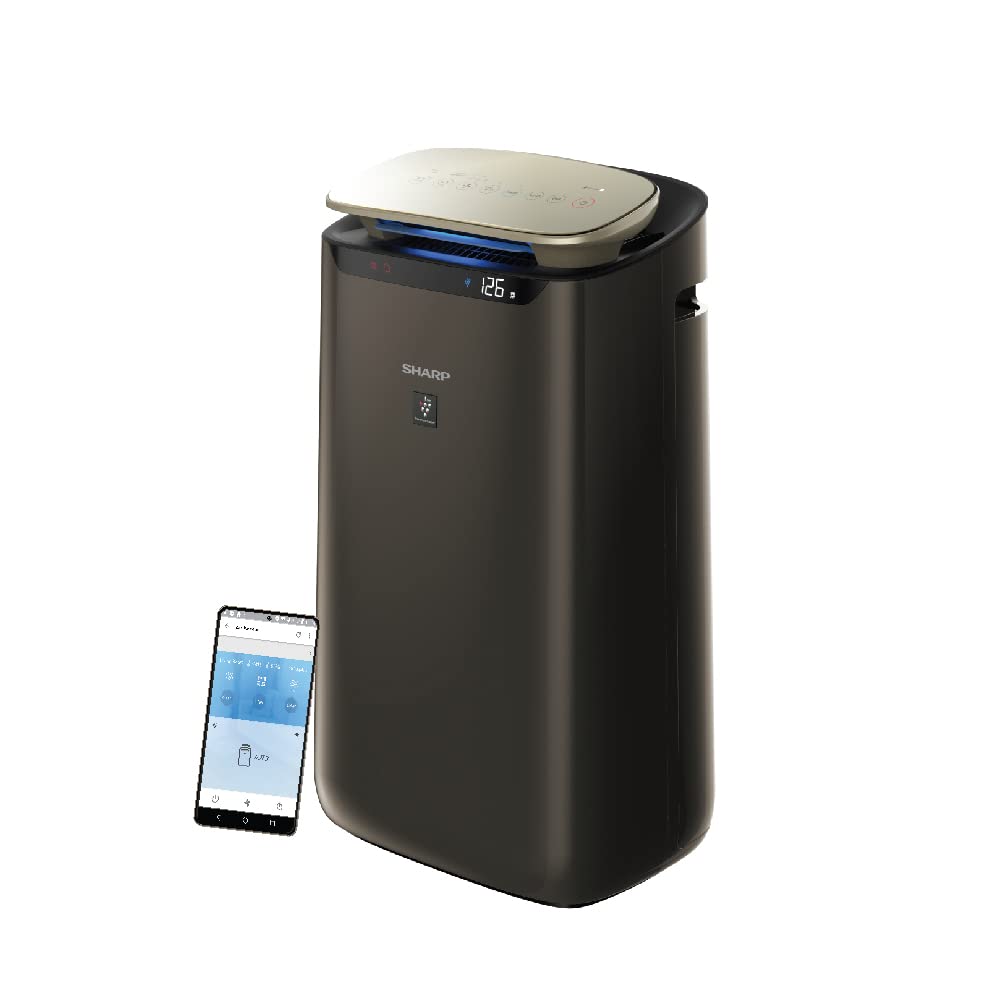 SHARP Air Purifier for Room FX-J80M-H with Plasmacluster (Removes Bacteria, Virus, Odor, Mold, VOCs) I WiFi I HEPA H14 & Carbon & Pre Filter| I Traps 99.97% Pollutants I 680 Sq. Ft. (680 Wi Fi)-image-26
