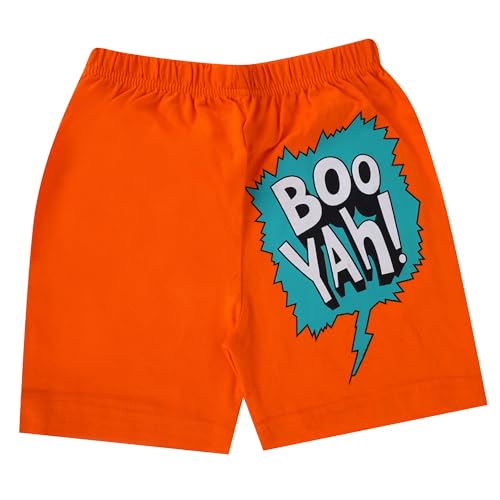 Image of T2F Boy's Printed Cotton Regular Fit Shorts(Pack of 5)