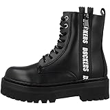 Sohle: Synthetik Dockers by Gerli Damen Nova Mode Stiefel, Black 45vl204 600100, 38 EU