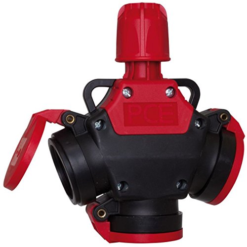 Interflex PCE - Prolunga 3 vie schuko Taurus gomma...