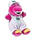 DIS Barney dinosauro peluche morbido come conduttore del treno con il cappello del conduttore del treno per il bambino