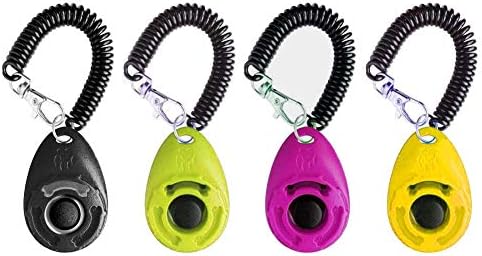 Dog Training Clicker with Wrist Strap - OYEFLY Durable Lightweigh...