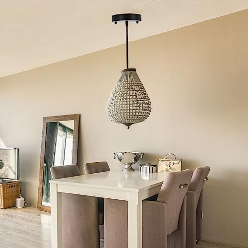 Image of Sangle Sopffy Pendant Light Canopy Kit, 5.8 Inches Ceiling Lighting Canopy Kit with All Mounting Hardware Modern Chandelier Ceiling Plate Cover for Pendant Lighting Fixtures, Black (Black)