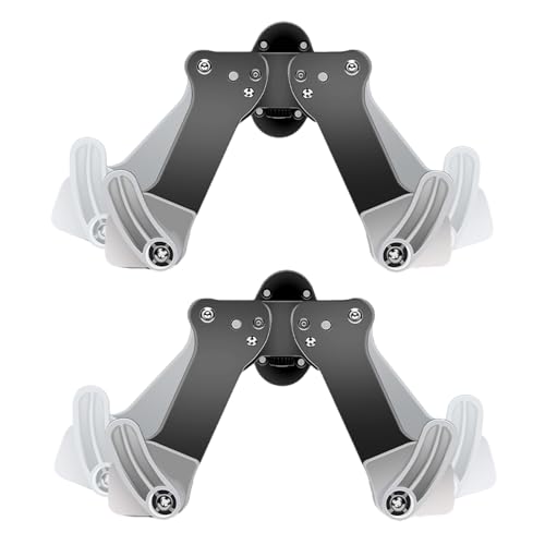 CZMYCBG Gancho de Montaje en Pared para Bicicletas, Portabicicletas Horizontal para Interiores, Cobertizo Portabicicletas Plegable Resistente