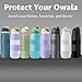 Jmoe USA Silicone Boot Sleeve + Hand Grip for Owala 40oz Water Bottle | BPA Free & Food-Grade Silicone Rubber | Protective Anti-Slip Bottom Bumper Cover | Protects Against Scratches (Summer Sweetness)