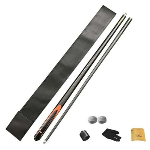 Taco de billar Leoshi 145 cm fibra de carbono punta 9.5 mm o 13 mm miniatura 1