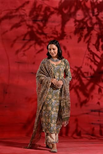 Image of Kalaanj Women Women Rayon Blend Kurta Set