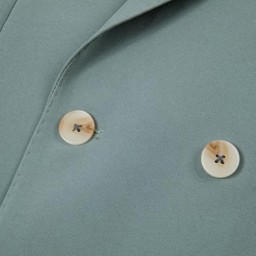 Men's Suit Daily Leisure 2-Piece Double Breasted Buttons Jacket & Pants Set3