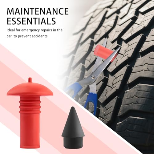 Image of 90PCS Mushroom Tire Plugs Kit,Tire Repair Kit with Plugs Suitable for Tubeless Tires,Universal Mushroom Plug Tires Repair Kits Vehicle Accessories for Cars,Motorcycles (90PCS)