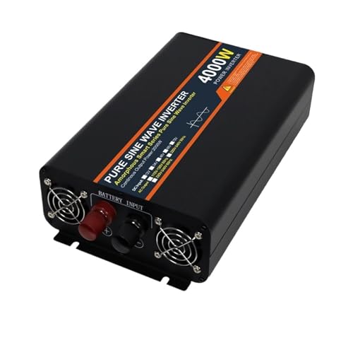 Inverter Inverter Potenza A Onda Sinusoidale Pura 5000W 4000W DC 12V 24V A 220V Convertitore Portatile Per Power Bank Inverter Solare Per Auto Trasformatore Convertitore Tensione(24V,5000W)
