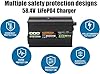 QDD 58.4V 5A Charger 58.4V LiFePO4 Battery Smart Charger Used for 16S 48V LiFePO4 Battery High Power with 3Pin XLR Connector #3