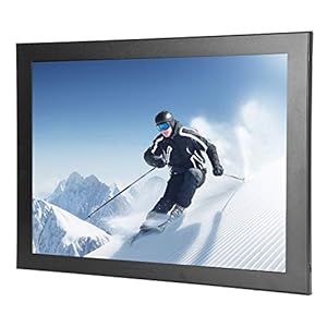 Draagbare monitor, 12,3-inch computerscherm 2K 2160×1440 Full HD IPS-scherm HDMI VGA-gamingmonitor voor microscoop, dvd…