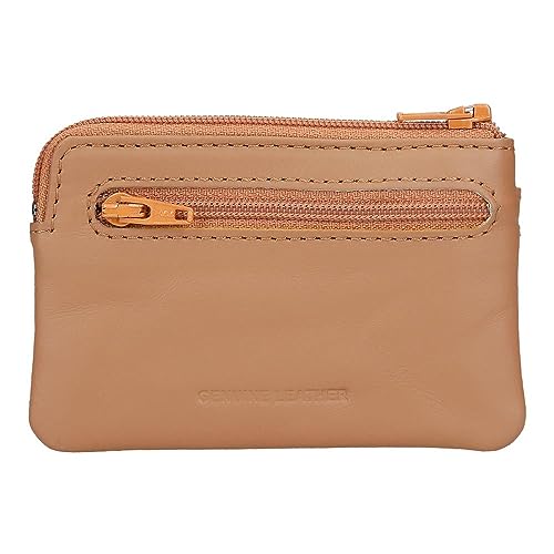 Monedero Reebok Switch marrón de piel pequeña cartera de mano para monedas 2