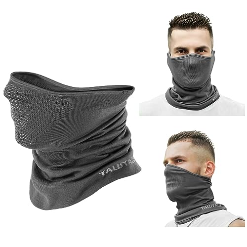 Yaluyalu Men's Women's Neck Gaiter/Half Balaclava, Windproof Face Mask, Face Protection + Sun Protection #TOP30