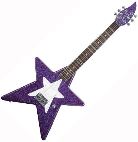 Daisy Rock Debutante Star Short Scale Cosmic Purple Electric Guitar