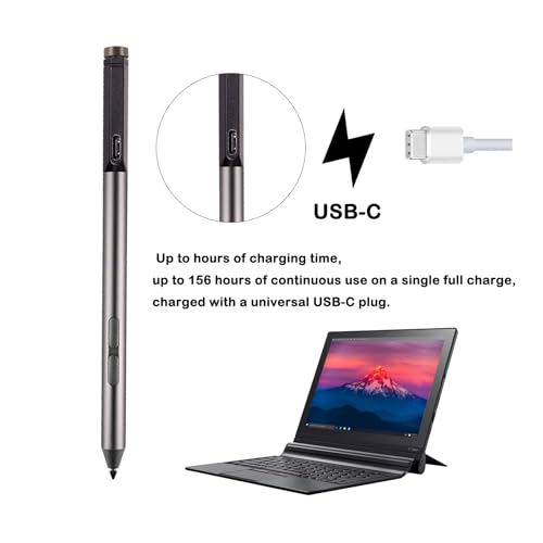 Image of Pen Pro for Lenovo Pen Pro Compatible with ThinkPad P52 /ThinkPad X1 Tablet Gen 3 (20KJ,20KK) /ThinkPad X1 Extreme (20MF, 20MG),AES 2.0 Protocol