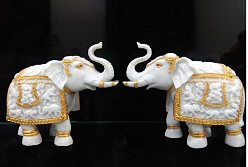 Image of Handicrated Marble Shiv ji Statue Shankar Bhagwan Murti for Home /Temple (8X4X9-Inch)