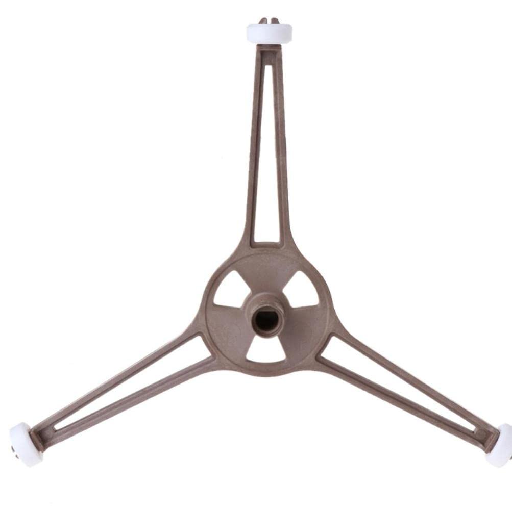 Onsinic Microwave Oven Turntable Triangle Bracket Roller Support Guide Ring Glass Turntable Flat Plate Holder Cooking Tool