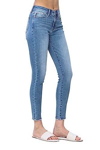 Judy Blue Mid Rise Vintage Skinny3