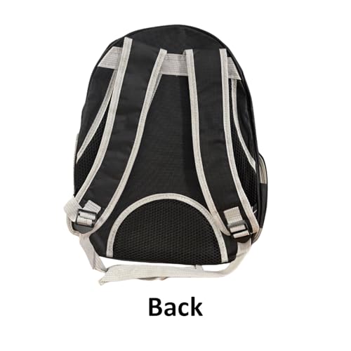 Image of Transparent Pet Carrier Backpack |Airline-Approved & Comfortable |Designed with Breathable Mesh |Durable and Water-Resistant | for Cats (31.8L x 25.4W x 41.9H Centimeters)