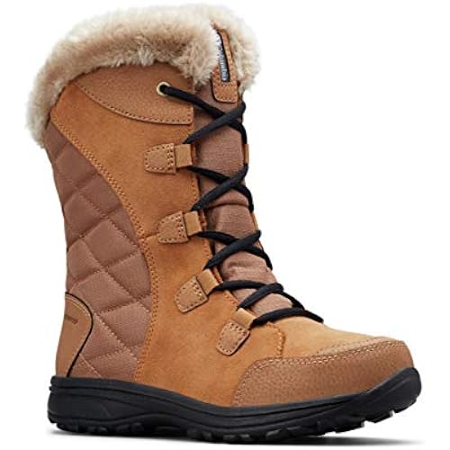 Columbia Women's Ice Maiden II Snow Boot, Elk/Black, 8