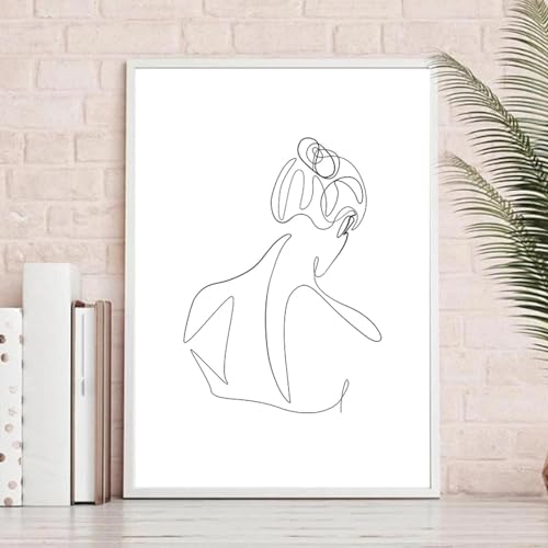 Sublimez un mur vide avec cet art mural figure de femme nue